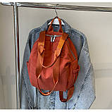 Рюкзак дівчина полотно тканина Модний новий фасон Міський рюкзак шкільної сумки для покупок опт, фото 3