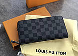 Чоловічий гаманець Louis Vuitton (60017) grey, фото 2
