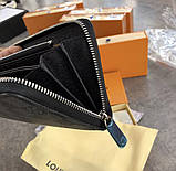 Чоловічий гаманець Louis Vuitton (60017) grey, фото 5