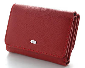 Жіночий шкіряний гаманець (4031) червоний