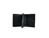 Функціональний затискач для грошей Leather Collection (390) black, фото 3