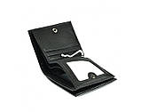 Функціональний затискач для грошей Leather Collection (390) black, фото 4