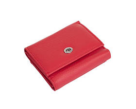 Недорогий жіночий шкіряний гаманець (4401) червоний