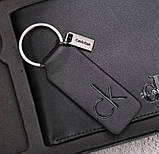 Чоловіче брендове шкіряне портмоне (1437), подарункова упаковка, фото 3