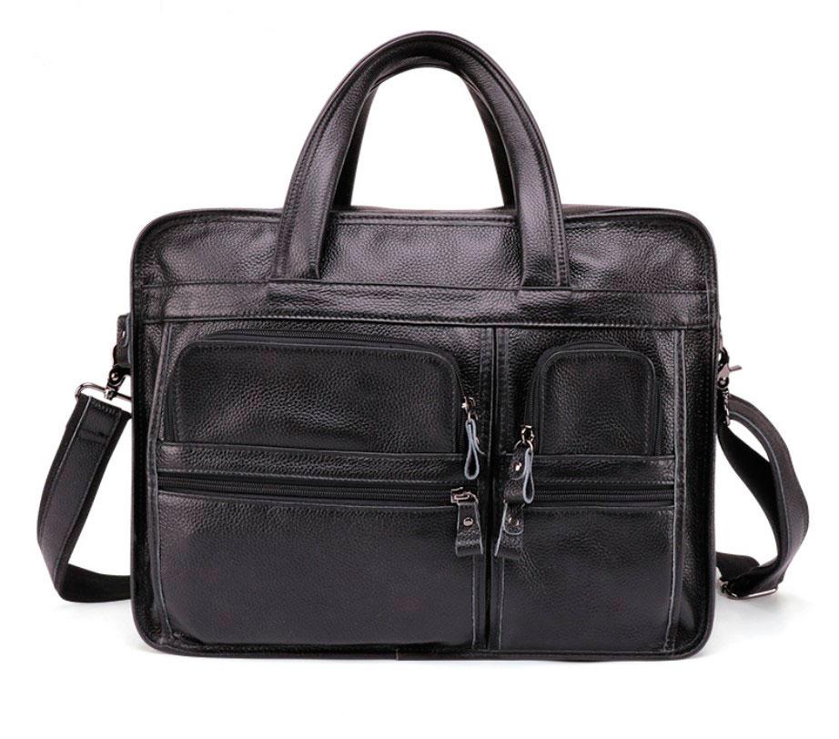 Чоловіча шкіряна сумка для ноутбука Leather Collection (9946), фото 1