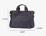 Чоловіча шкіряна горизонтальна сумка Leather Collection (9947), фото 4