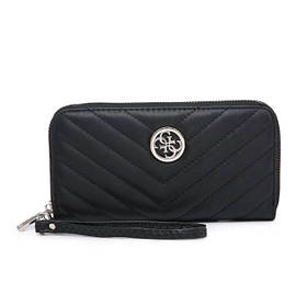 Жіночий гаманець на блискавці Guess (7582) чорний