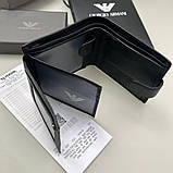 Чоловіче брендове портмоне з монетницею (2098) подарункова упаковка, фото 3