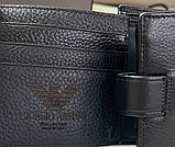 Чоловіче брендове портмоне з монетницею (2098) подарункова упаковка, фото 7