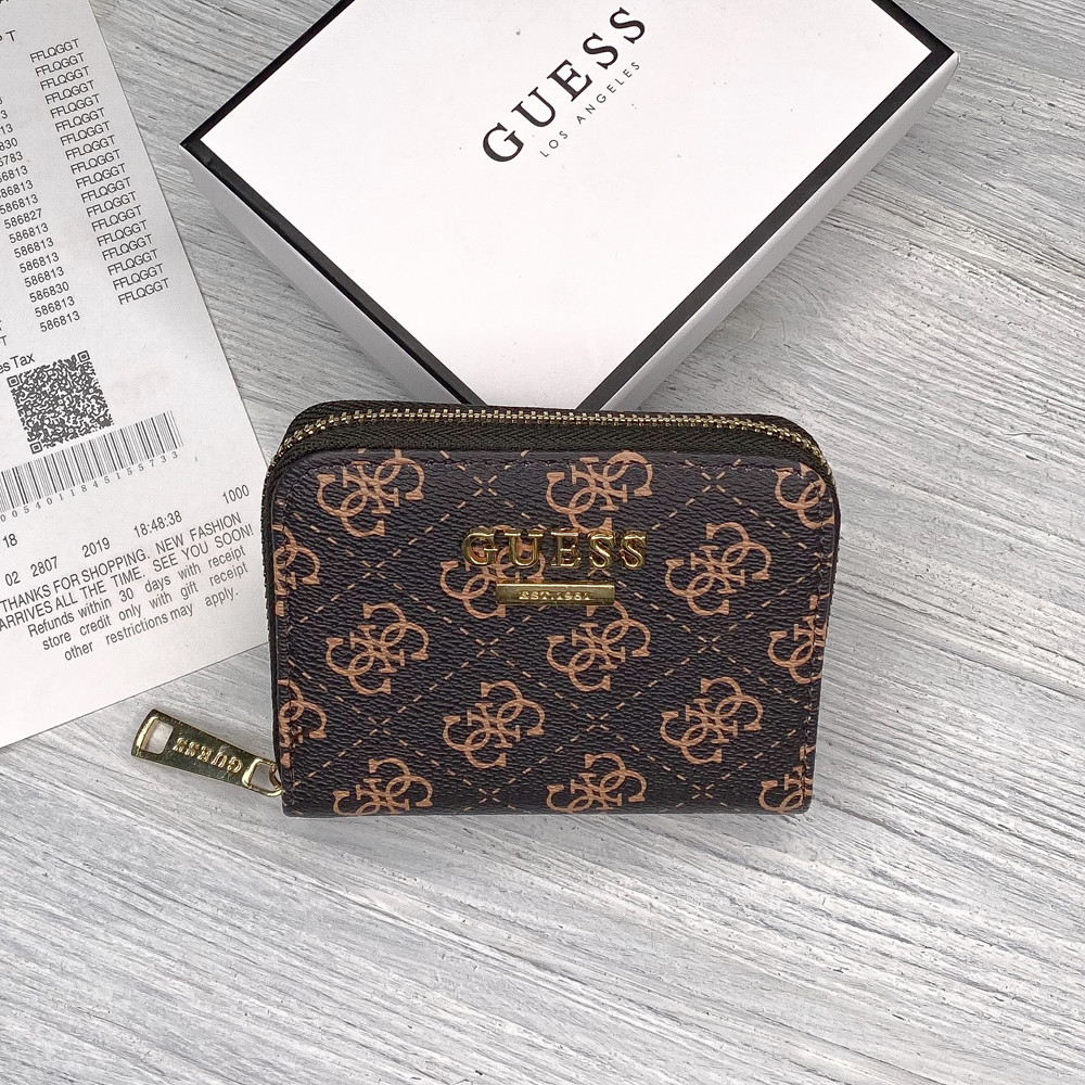 Жіночий маленький гаманець Guess (7583) brown