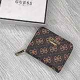 Жіночий маленький гаманець Guess (7583) brown, фото 5