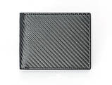 Чоловіче шкіряне портмоне Leather Collection (2763 black) RFID захист, фото 3