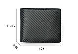 Чоловіче шкіряне портмоне Leather Collection (2763 black) RFID захист, фото 7
