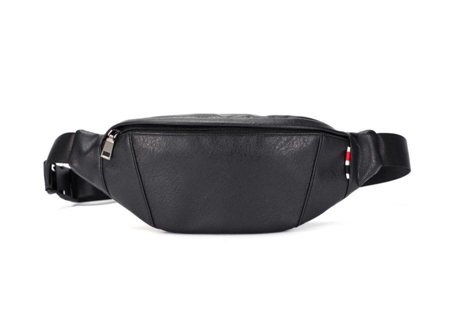 Чоловіча сумка на пояс і на груди (слінг) Leather Prestige (4026), фото 1