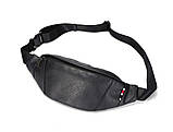 Чоловіча сумка на пояс і на груди (слінг) Leather Prestige (4026), фото 4