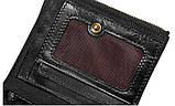 Чоловіче шкіряне портмоне на кнопці Leather Collection (2766), фото 4