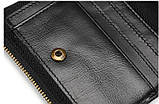 Чоловіче шкіряне портмоне на кнопці Leather Collection (2766), фото 6