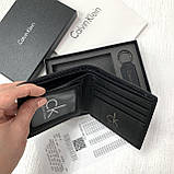 Чоловіче шкіряне портмоне в подарунковій упаковці Ск (8875-2), фото 7