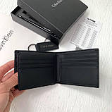 Чоловіче шкіряне портмоне в подарунковій упаковці Ск (8877-1), фото 5