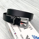 Жіночий брендовий шкіряний ремінь (8650) grey, фото 2