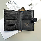 Чоловічий шкіряний гаманець на застібці GA (3028), фото 6