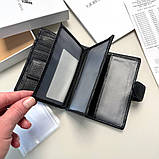 Чоловічий шкіряний гаманець на застібці GA (3028), фото 8
