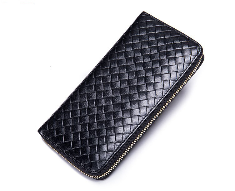 Жіночий гаманець на блискавці Leather Collection (9073)