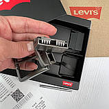 Чоловічий подарунковий набір (ремінь з двома пряжками) Levis (511), фото 8
