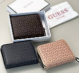 Жіночий маленький гаманець Guess (7595-1) grey, фото 5