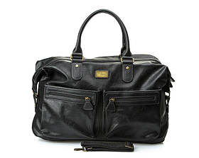 Чоловіча дорожня стильна сумка David Jones (355) чорна