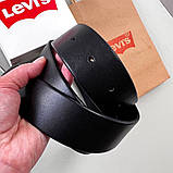 Чоловічий шкіряний брендовий ремінь (512), фото 2