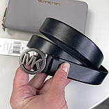 Жіночий шкіряний ремінь (5871) grey, фото 2