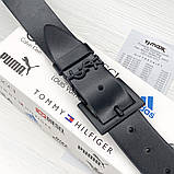 Жіночий брендовий шкіряний ремінь (8651) black, фото 3