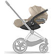 Cybex Priam 4.0 коляска 3 в 1 Cozy Beige шасі Chrome Brown, фото 10