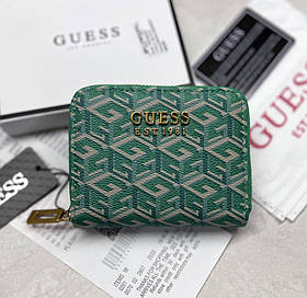 Жіночий маленький гаманець Guess (7594-1) green
