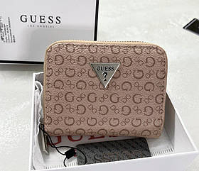 Жіночий маленький гаманець Guess (1211-1) brown