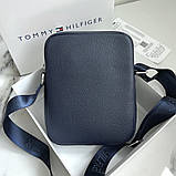 Чоловіча брендова сумка через плече (1016-2) синя, фото 2