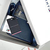 Чоловіча брендова сумка через плече (1016-2) синя, фото 6