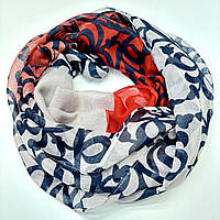 Натуральний жіночий весняний шарф снуд. Турецький бафф із м'якої віскози