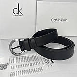 Жіночий брендовий шкіряний ремінь (495) чорний, фото 2