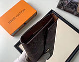 Жіночий місткий гаманець ЛВ (20005-2) brown Lux, фото 3