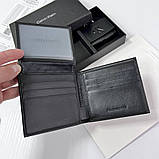 Чоловіче брендове шкіряне портмоне (1438), подарункова упаковка, фото 8