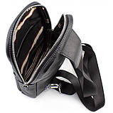 Чоловіча брендова сумка на груди (бананка) Marco Coverna (3366), фото 3