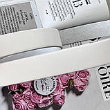 Жіночий білий шкіряний ремінь (5001-2), фото 3