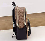 Жіночий брендовий рюкзак Coach Court (5672) Lux, фото 2