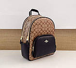 Жіночий брендовий рюкзак Coach Court (5672) Lux, фото 5