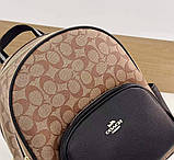 Жіночий брендовий рюкзак Coach Court (5672) Lux, фото 6