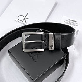 Чоловічий брендовий ремінь із натуральної шкіри