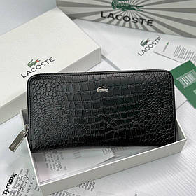 Чоловічий гаманець на змійці Lacoste (1715)