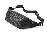 Чоловіча сумка на пояс і на груди (слінг) Leather Prestige (4041), фото 2